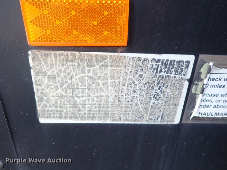 image for item DJ0010 2005 Haulmark FNV7X16WT2 enclosed cargo trailer