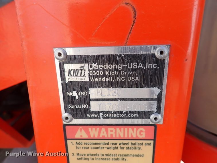 image for item DJ0039 Kioti CK30 HST  MFWD tractor