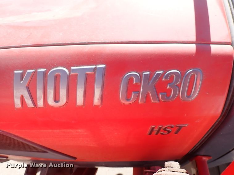image for item DJ0039 Kioti CK30 HST  MFWD tractor