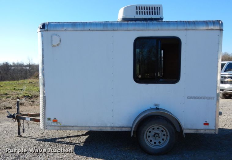 image for item DJ8040 2014 Pace American enclosed cargo trailer