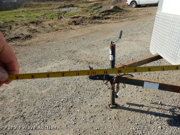 image for item DJ8040 2014 Pace American enclosed cargo trailer