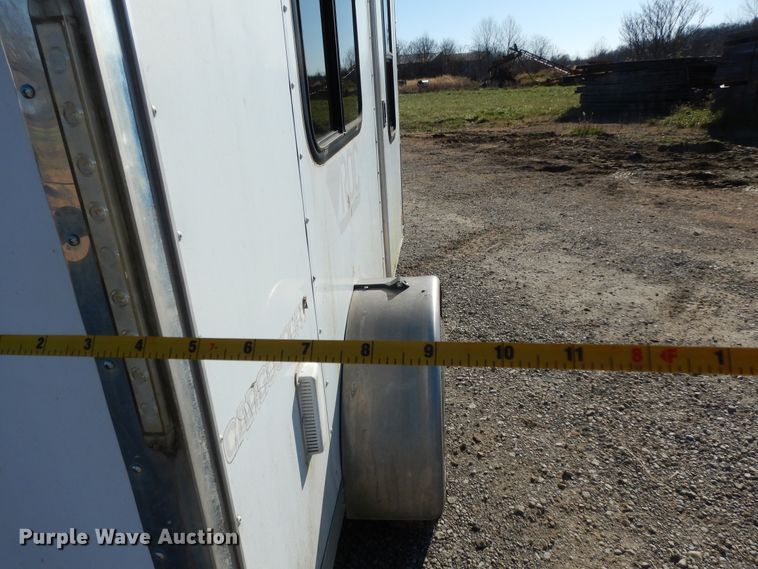 image for item DJ8040 2014 Pace American enclosed cargo trailer