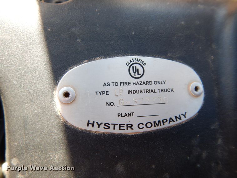 image for item DJ8209 Hyster S50FT  forklift