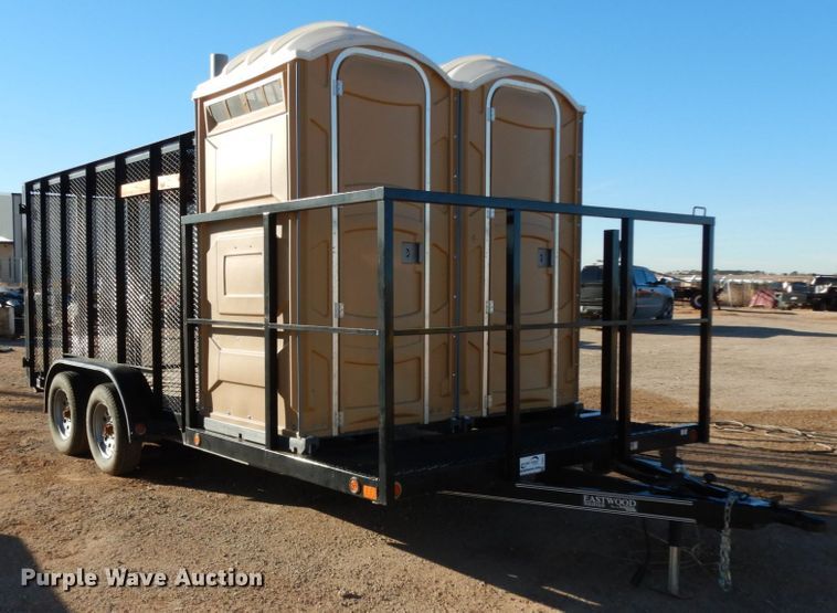 image for item DJ8211 2020 East Texas  utility trailer
