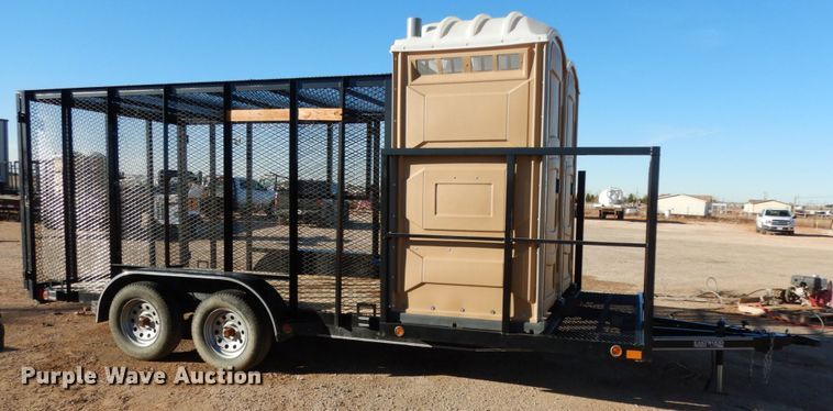 image for item DJ8211 2020 East Texas  utility trailer