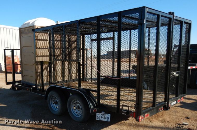 image for item DJ8211 2020 East Texas  utility trailer