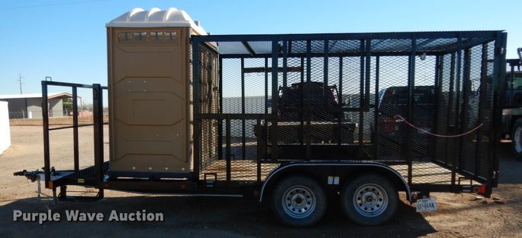 image for item DJ8211 2020 East Texas  utility trailer