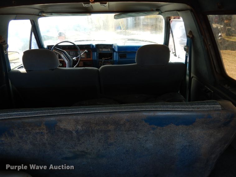 image for item DJ8228 1984 Ford Bronco  SUV