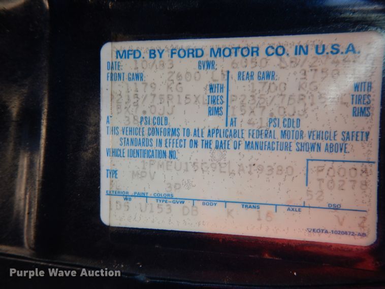 image for item DJ8228 1984 Ford Bronco  SUV