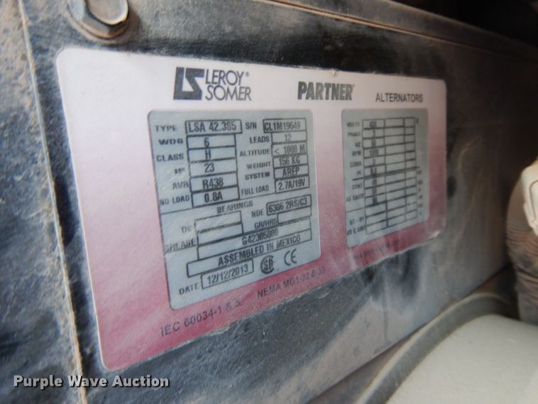 image for item DL2035 2015 CP CPG45  generator set