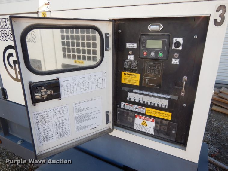 image for item DL2035 2015 CP CPG45  generator set