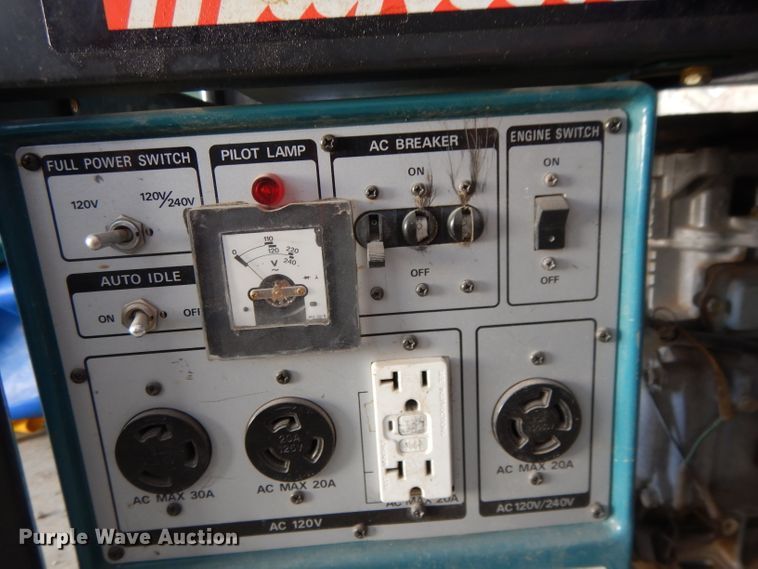 image for item DL2046 Makita G6100R  generator