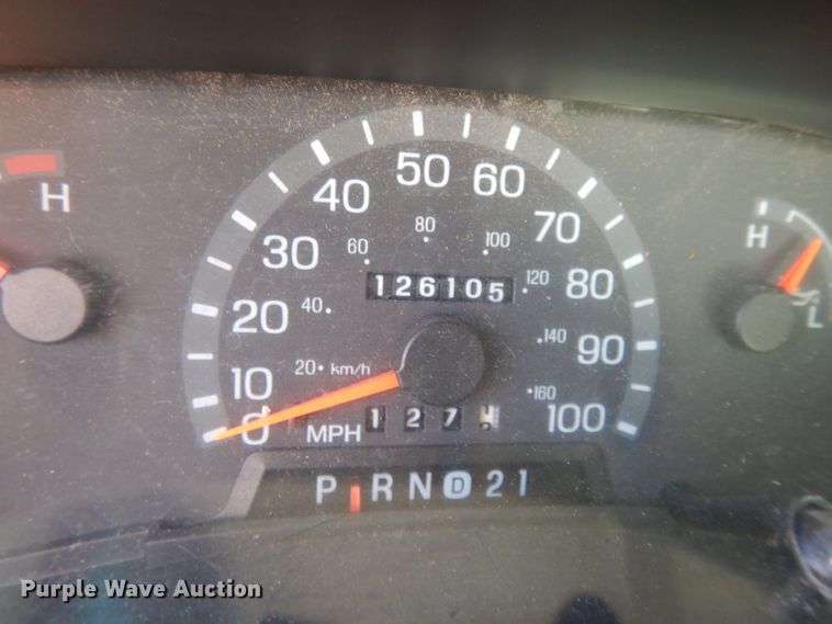 image for item DL2090 1999 Ford Econoline E350 Super Duty  box truck