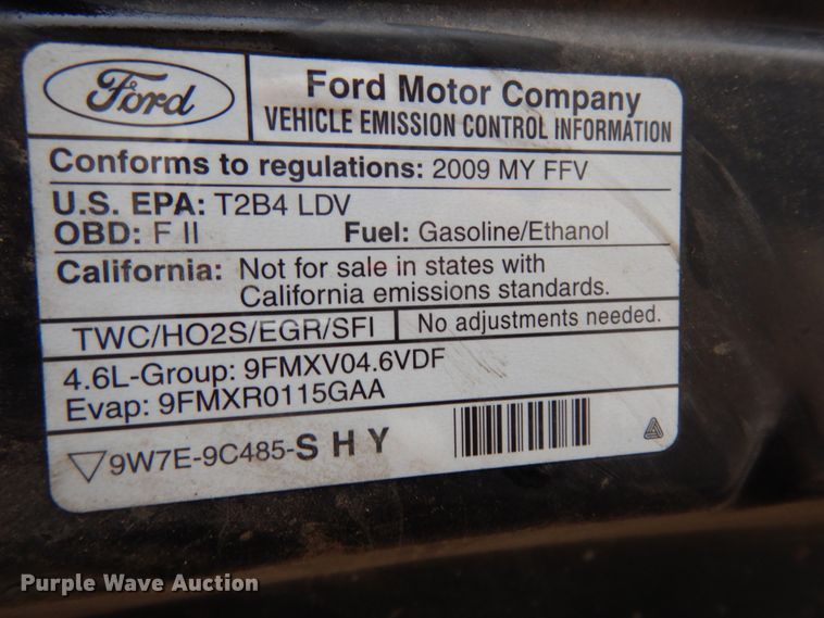 image for item DM2791 2009 Ford Crown Victoria Police Interceptor