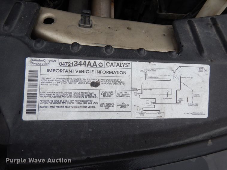 image for item DM2792 2005 Dodge Grand Caravan  van