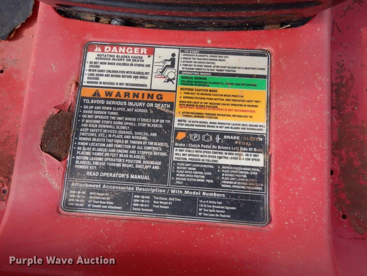 image for item EX9505 Lawn and garden equipment