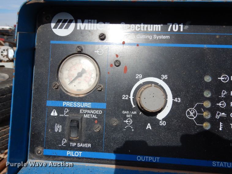 image for item EX9514 Miller Spectrum 701 plasma cutter