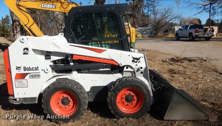 image for item FA9472 2018 Bobcat S550  skid steer loader