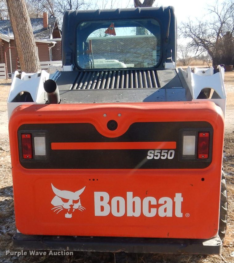 image for item FA9472 2018 Bobcat S550  skid steer loader