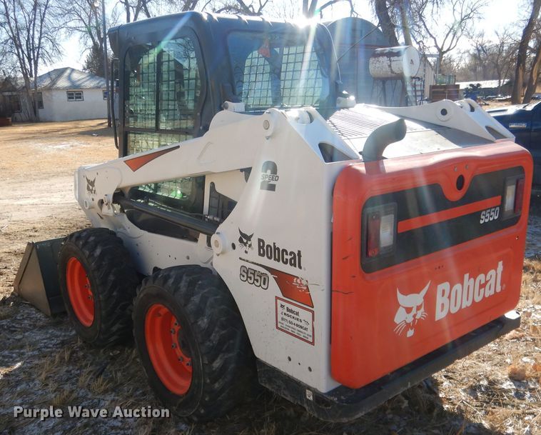 image for item FA9472 2018 Bobcat S550  skid steer loader