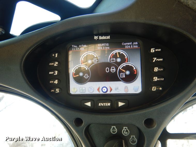 image for item FA9472 2018 Bobcat S550  skid steer loader