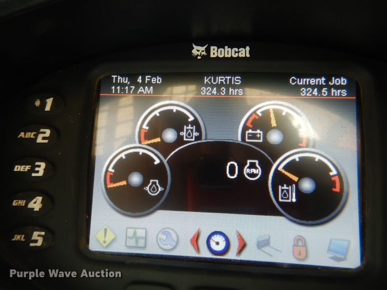 image for item FA9472 2018 Bobcat S550  skid steer loader