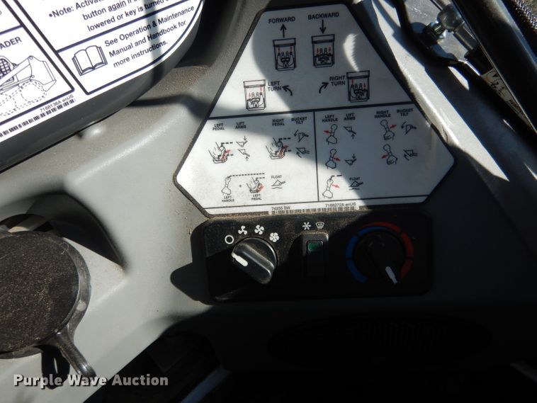 image for item FA9472 2018 Bobcat S550  skid steer loader