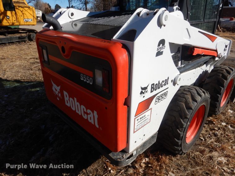 image for item FA9472 2018 Bobcat S550  skid steer loader