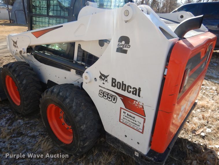 image for item FA9472 2018 Bobcat S550  skid steer loader