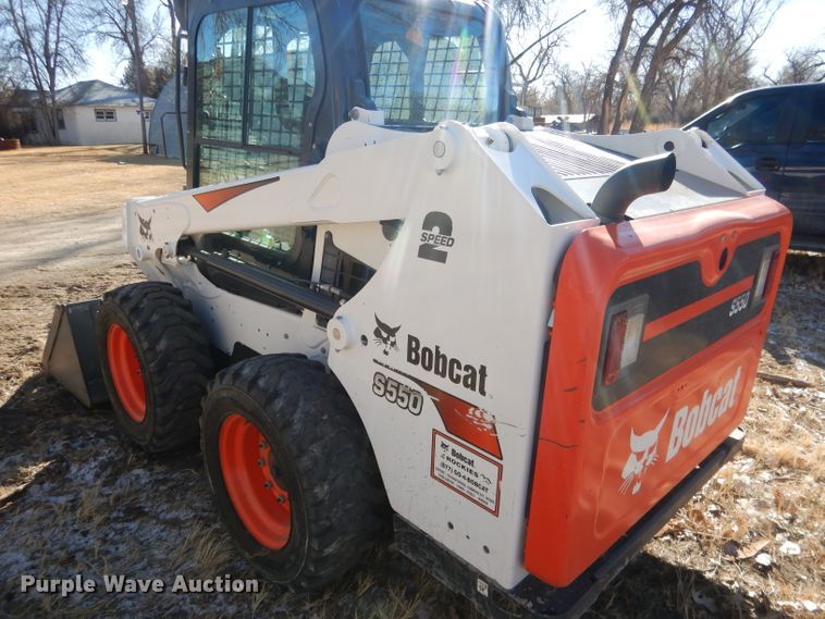 image for item FA9472 2018 Bobcat S550  skid steer loader
