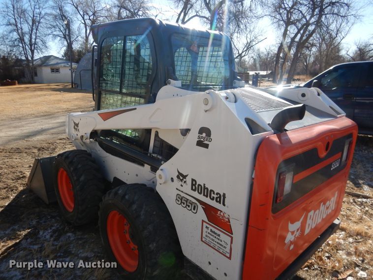 image for item FA9472 2018 Bobcat S550  skid steer loader