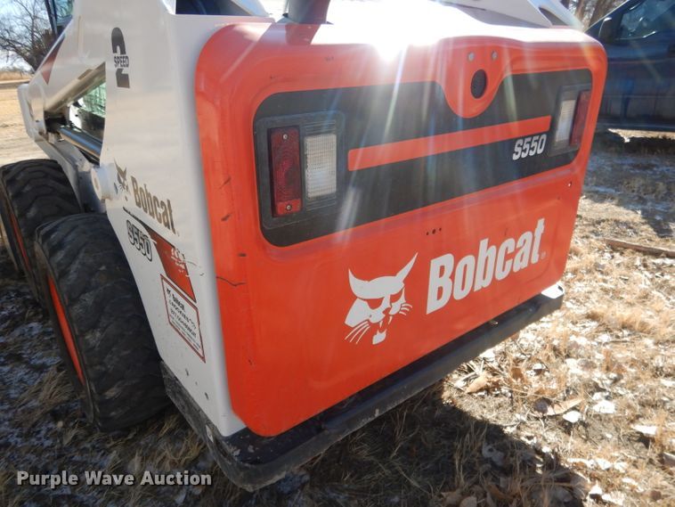 image for item FA9472 2018 Bobcat S550  skid steer loader