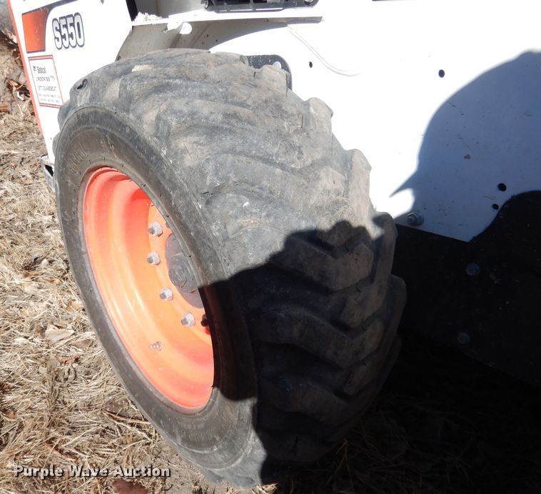 image for item FA9472 2018 Bobcat S550  skid steer loader
