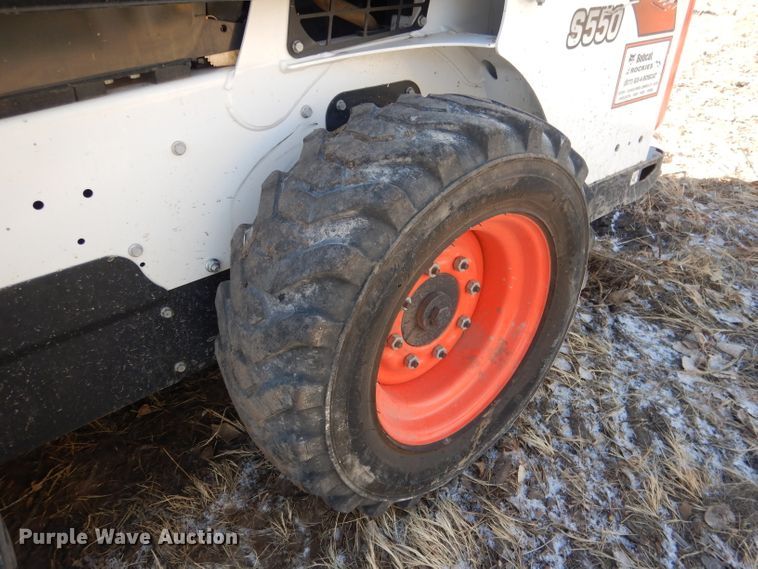 image for item FA9472 2018 Bobcat S550  skid steer loader