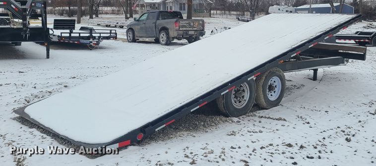 image for item FW9677 2019 PJ Trailers  tilt deck equipment trailer