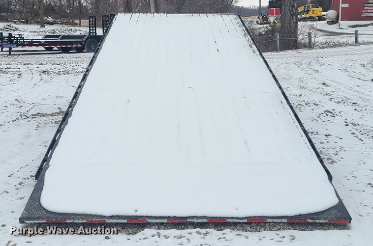 image for item FW9677 2019 PJ Trailers  tilt deck equipment trailer