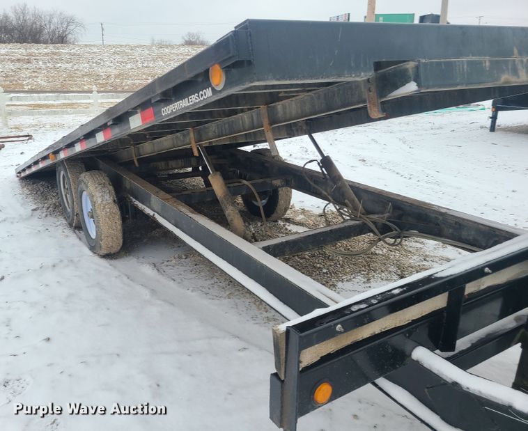 image for item FW9677 2019 PJ Trailers  tilt deck equipment trailer