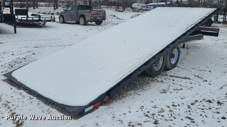 image for item FW9677 2019 PJ Trailers  tilt deck equipment trailer
