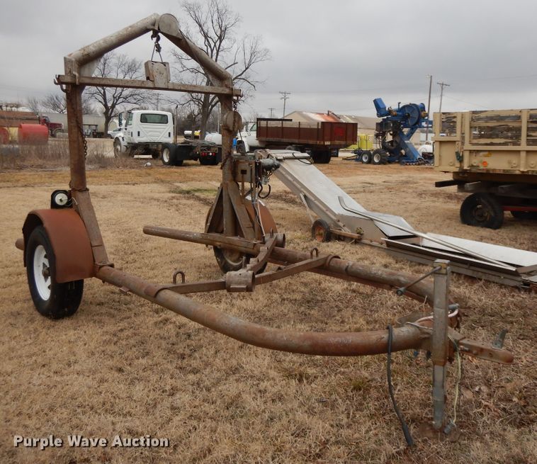 image for item GG9301 Steel propane tank trailer