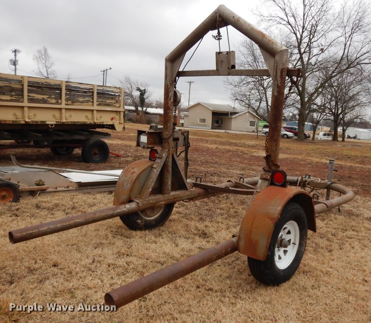image for item GG9301 Steel propane tank trailer