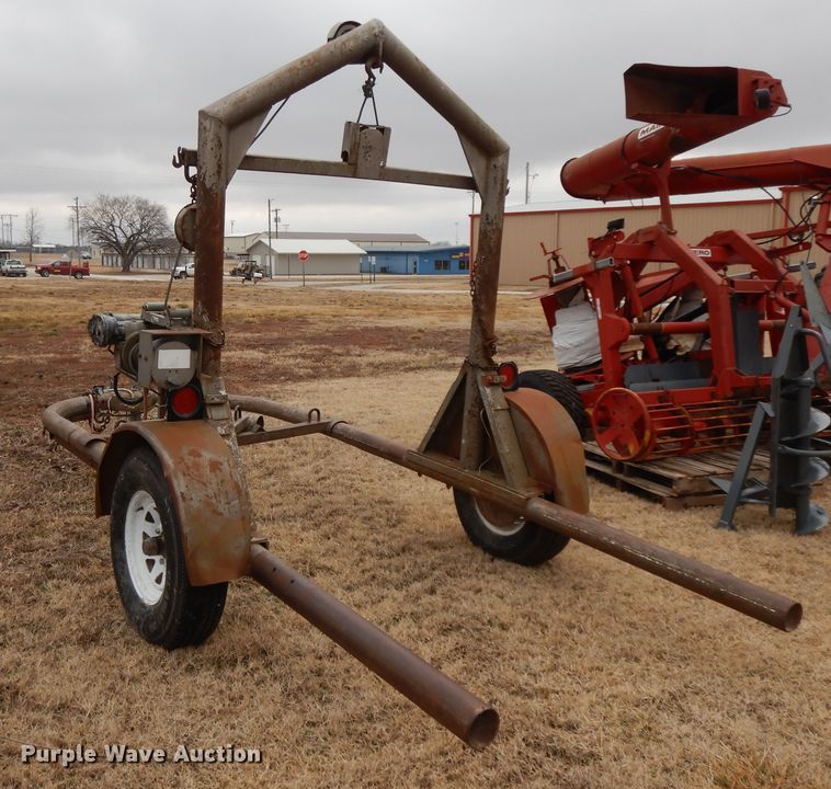 image for item GG9301 Steel propane tank trailer