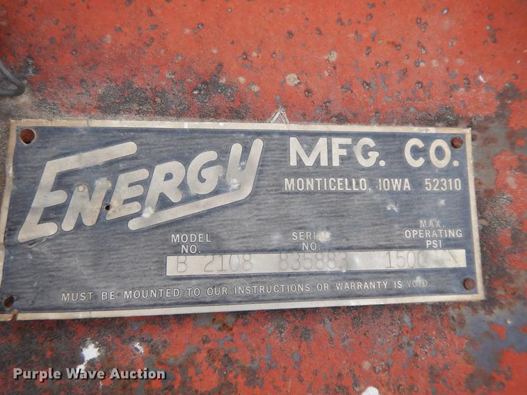 image for item GG9343 Energy B 2108  automotive lift