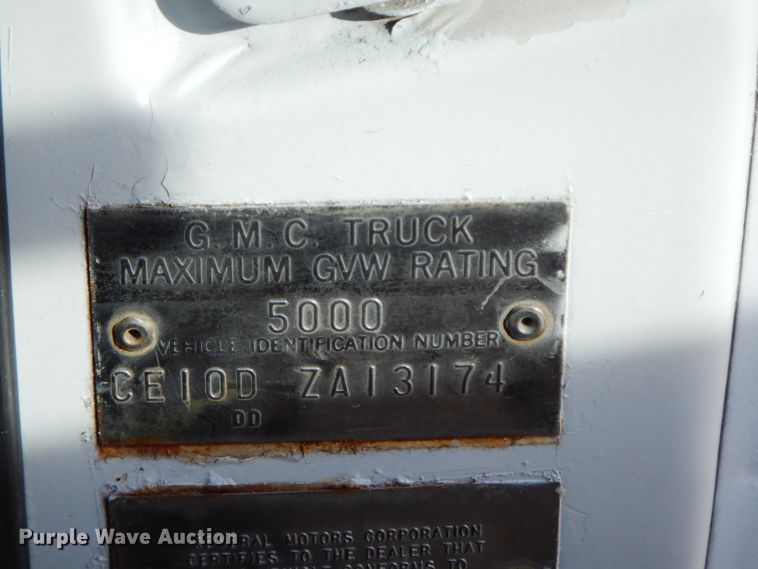 image for item GG9369 1969 GMC C10  pickup truck