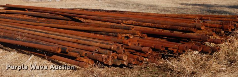 image for item GK9603 Approximately 1,000' of oilfield pipe