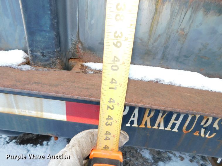 image for item GQ9937 Parkhurst steel dump bed