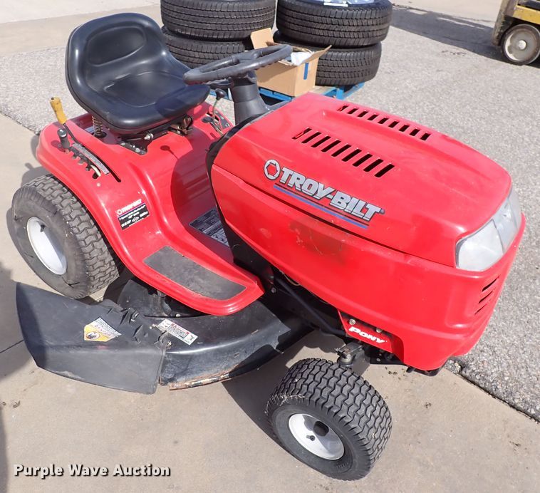 image for item HC9907 Troy-Bilt Pony  lawn mower