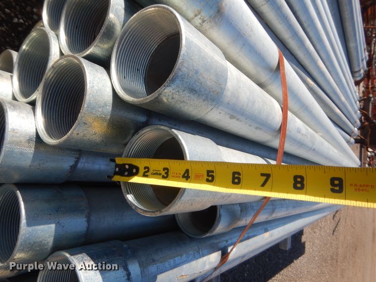 image for item HG9779 (200) galvanized pipes