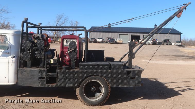 image for item HK9657 1959 Chevrolet Viking 60  winch truck