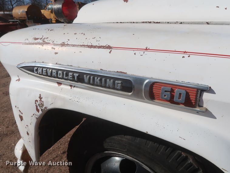 image for item HK9657 1959 Chevrolet Viking 60  winch truck