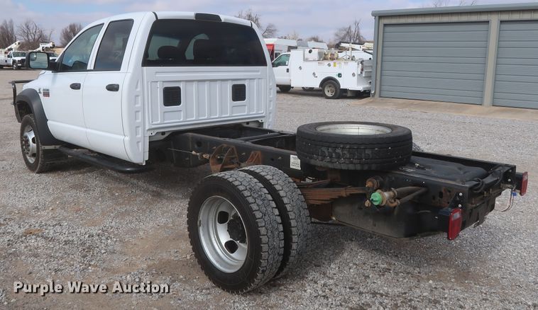 image for item HK9692 2009 Dodge Ram 4500HD  truck cab and chassis